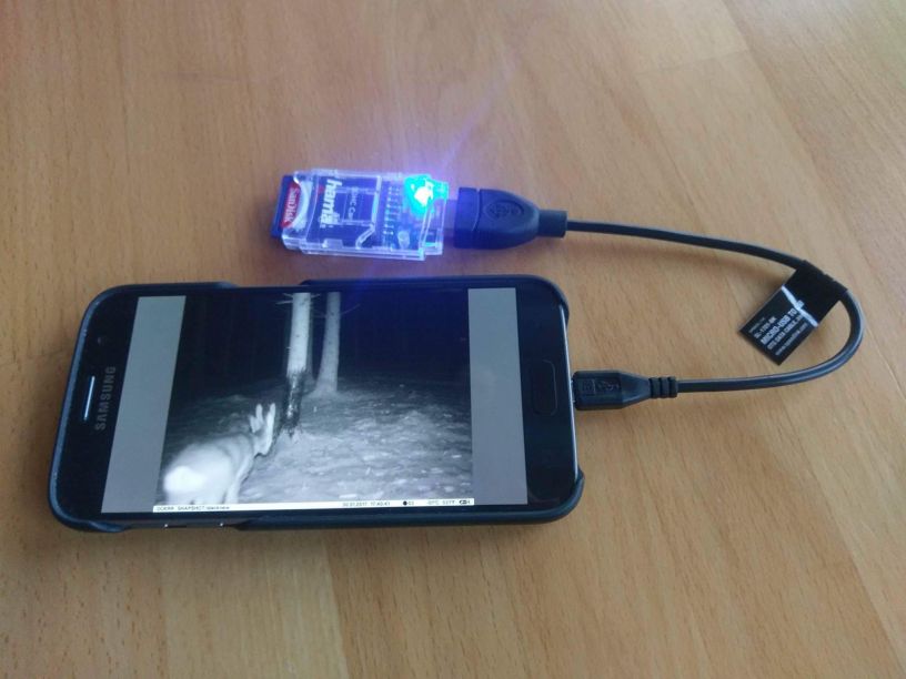 otg sd card reader